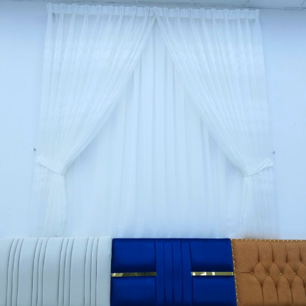 Signature White Sheer Curtains: Airy Elegance for Bright Spaces